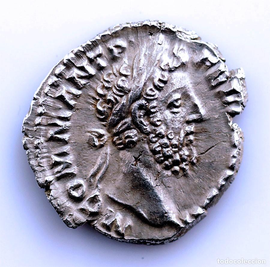 Monedas Imperio romano: SC. Roma-Comodo. Denario 192 d.C. Roma. EBC/XF. Plata 2,6 g.
