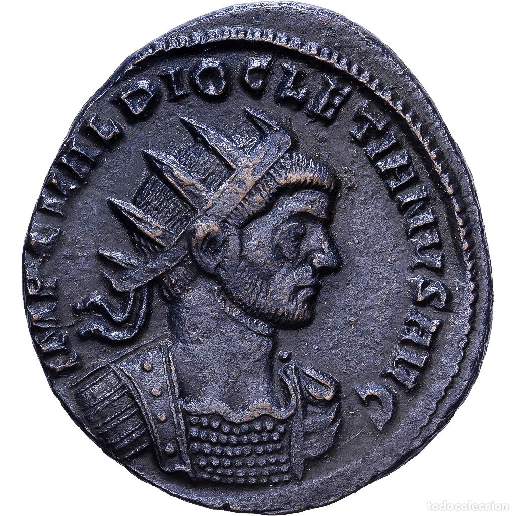 Monedas Imperio romano: [#1547266] Roman Empire, Diocletian, Antoninianus, 289, Ticinum, Bronce, MBC+, RIC:204