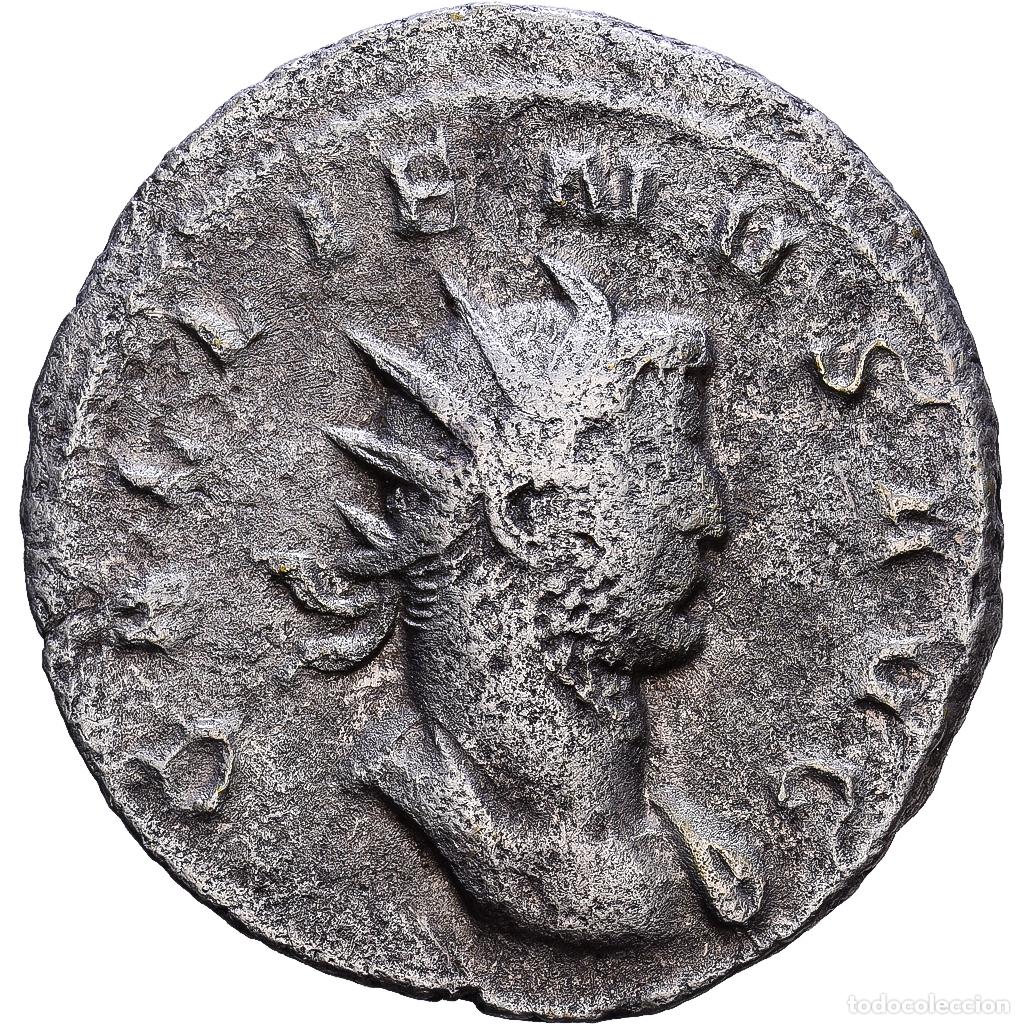 Monedas Imperio romano: [#1547244] Roman Empire, Gallienus, Antoninianus, 261, Milan, Plata, BC+, RIC:370