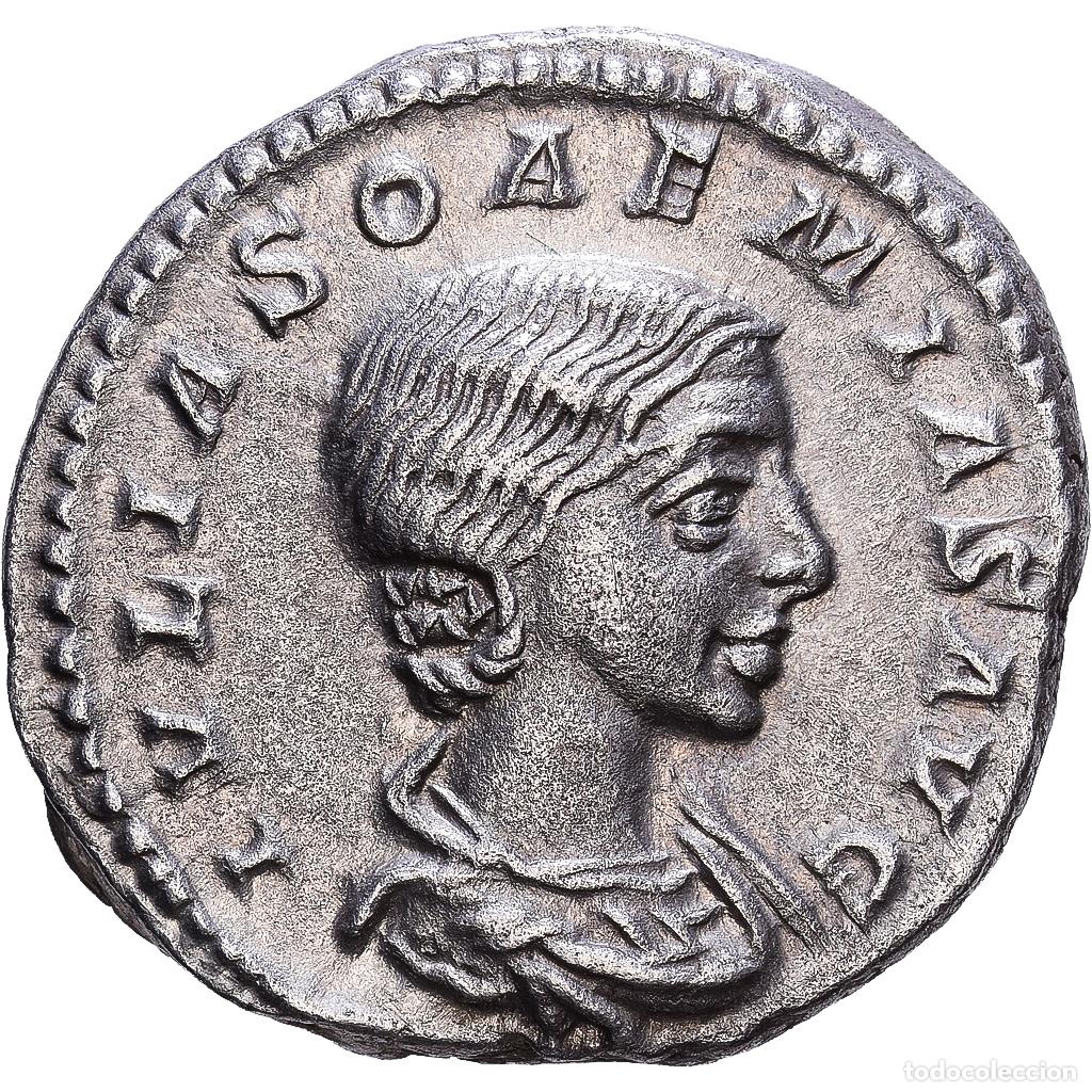 Monedas Imperio romano: [#1547295] Roman Empire, Julia Soaemias, Denarius, 218-222, Rome, Plata, MBC+, RIC:243