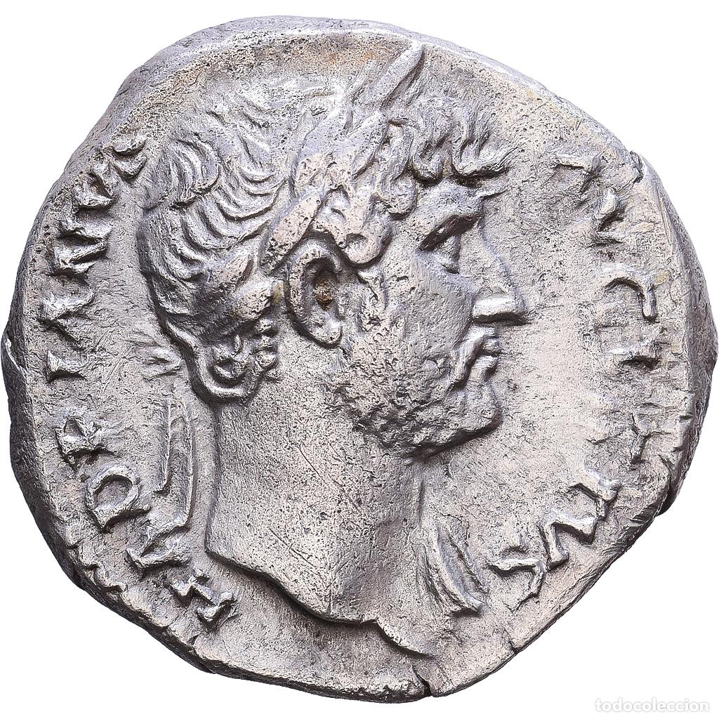 Monedas Imperio romano: [#1547314] Roman Empire, Hadrian, Denarius, 124-125, Rome, Plata, MBC+, RIC:722