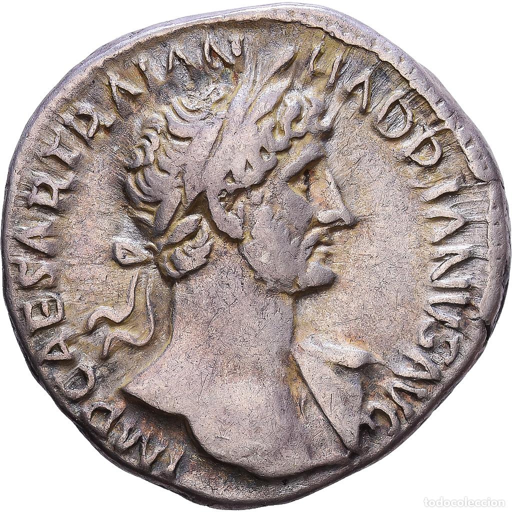 Monedas Imperio romano: [#1547293] Roman Empire, Hadrian, Denarius, 119-120, Rome, Plata, MBC, RIC:192