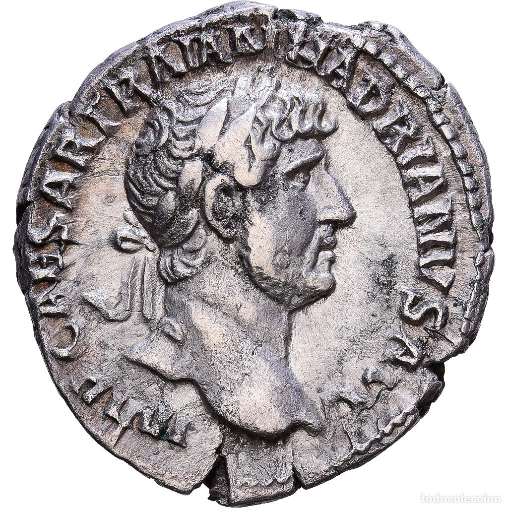 Monedas Imperio romano: [#1547311] Roman Empire, Hadrian, Denarius, 120-121, Rome, Plata, MBC, RIC:374