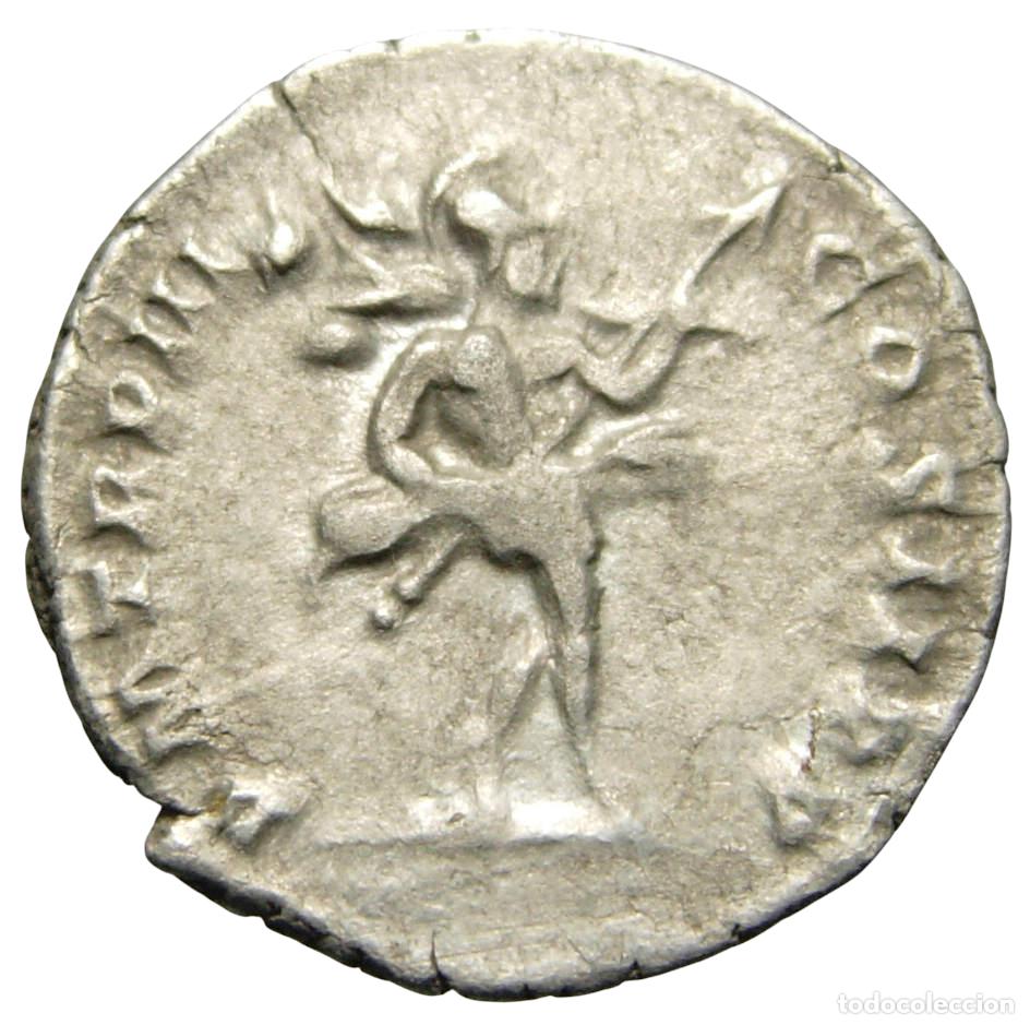 Monedas Imperio romano: Septimio Severo (193-211 dC) AR Denario - Marte - Foto 3
