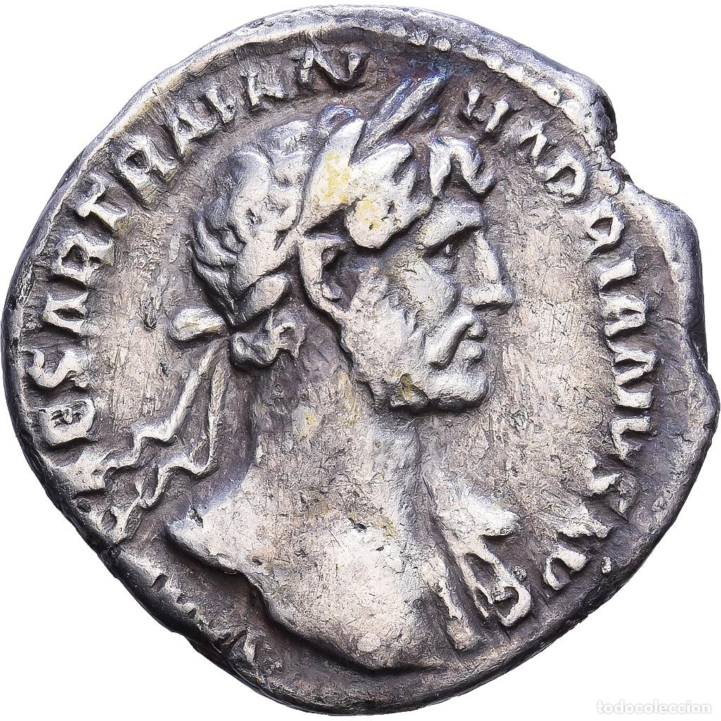 Monedas Imperio romano: [#1547324] Roman Empire, Hadrian, Denarius, 118, Rome, Plata, MBC, RIC:114