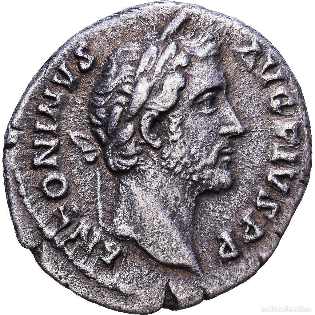 Monedas Imperio romano: [#1547347] Roman Empire, Antonin le Pieux, Denarius, 145-161, Rome, Plata, MBC, RIC:130