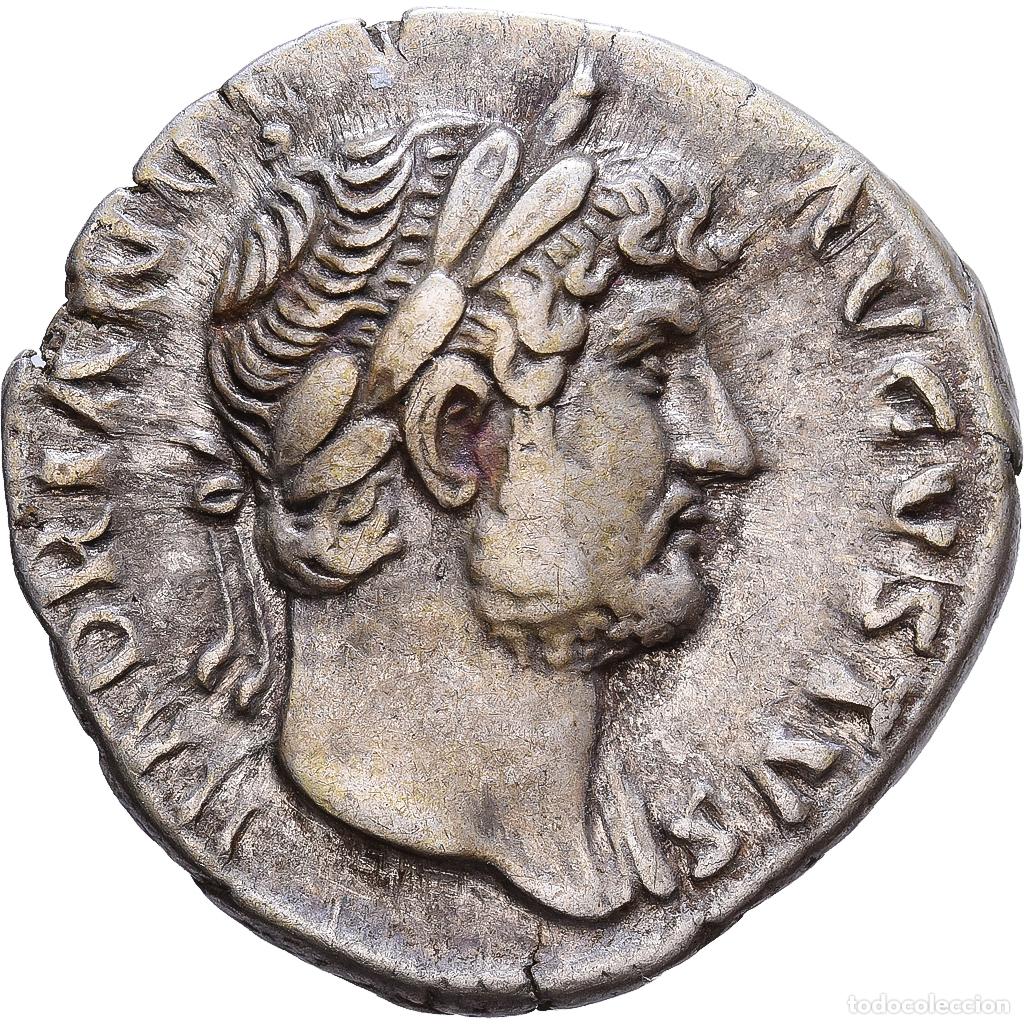 Monedas Imperio romano: [#1547313] Roman Empire, Hadrian, Denarius, 125-127, Rome, Plata, MBC, RIC:801