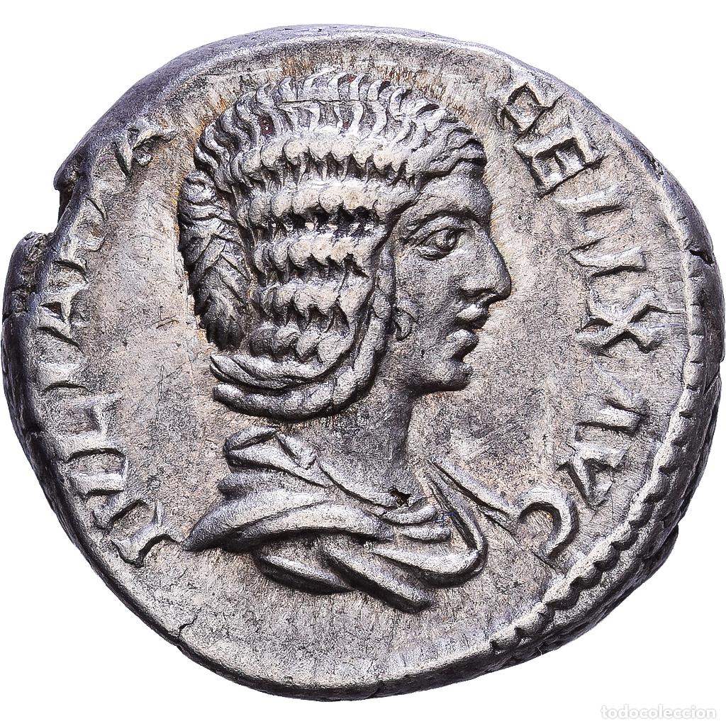 Monedas Imperio romano: [#1547300] Roman Empire, Julia Domna, Denarius, 211-217, Rome, Plata, MBC+, RIC:373a