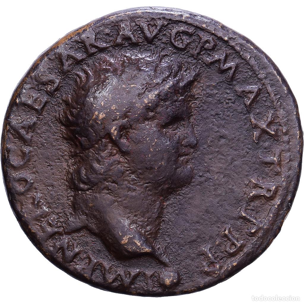 Monedas Imperio romano: [#1547187] Roman Empire, Nero, As, 62-68, Lyon - Lugdunum, Bronce, BC+, Cohen:302, RIC:543