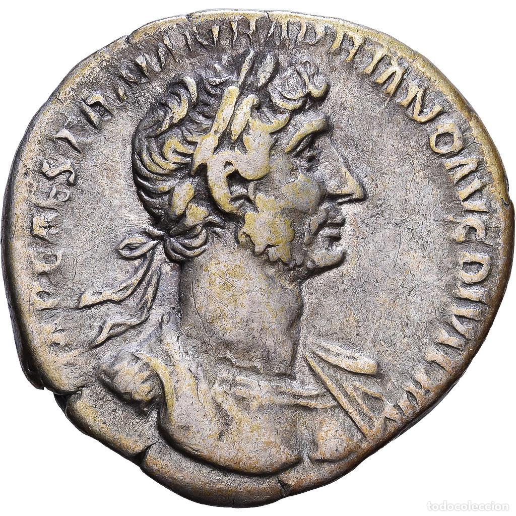Monedas Imperio romano: [#1547330] Roman Empire, Hadrian, Denarius, 117, Rome, Plata, MBC, RIC:60