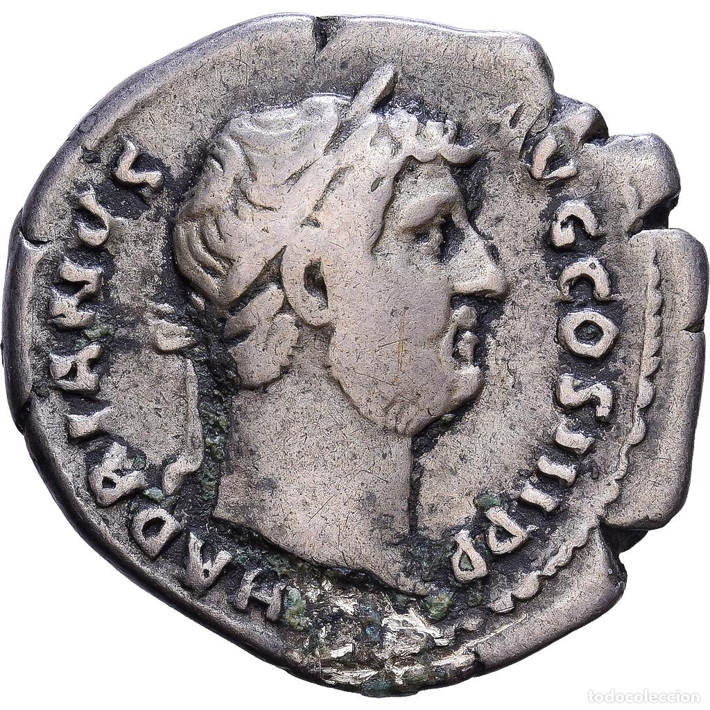 Monedas Imperio romano: [#1547322] Roman Empire, Hadrian, Denarius, 136, Rome, Plata, BC+, RIC:2239
