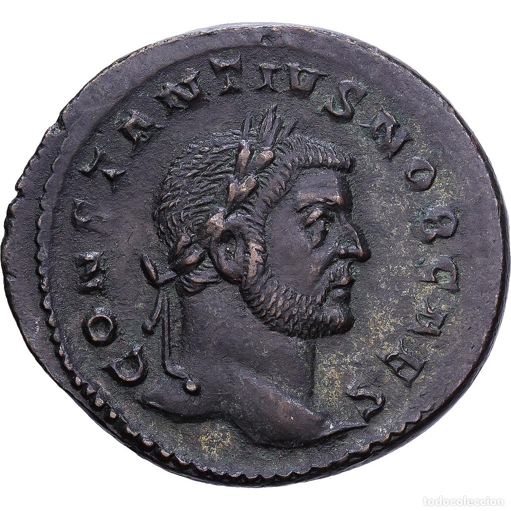 Monedas Imperio romano: [#1547191] Roman Empire, Constantius Chlorus, Follis, 296-297, Treveri, Bronce, EBC