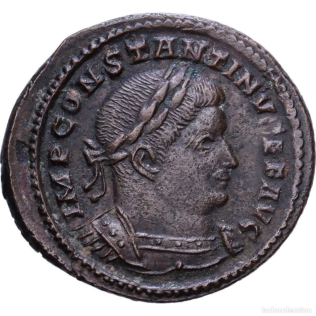 Monedas Imperio romano: [#1547179] Roman Empire, Constantine I, Follis, 309, Treveri, Bronce, MBC+, RIC:830