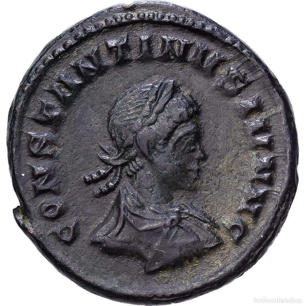 Monedas Imperio romano: [#1547280] Roman Empire, Constantine II, Nummus, 318, Londinium, Bronce, MBC, RIC:912