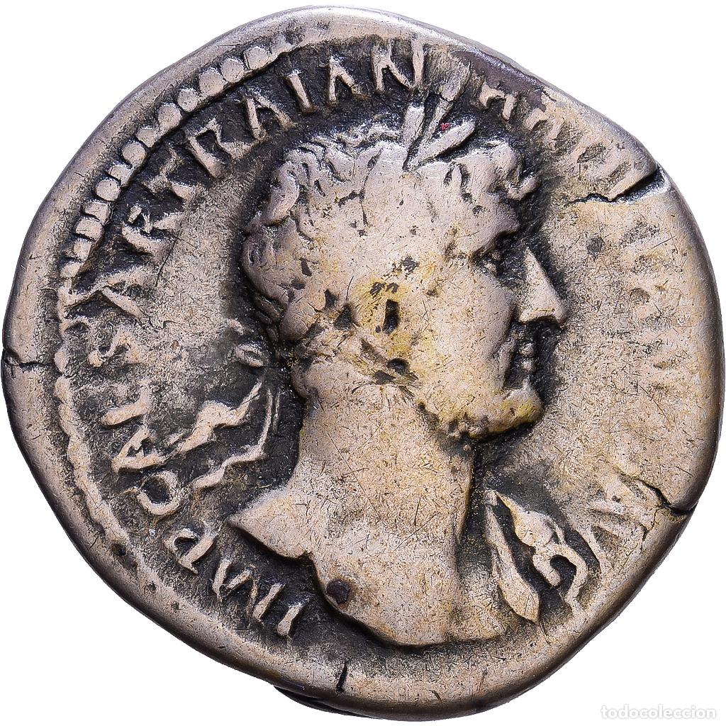 Monedas Imperio romano: [#1547312] Roman Empire, Hadrian, Denarius, 120-121, Rome, Plata, BC+, RIC:320