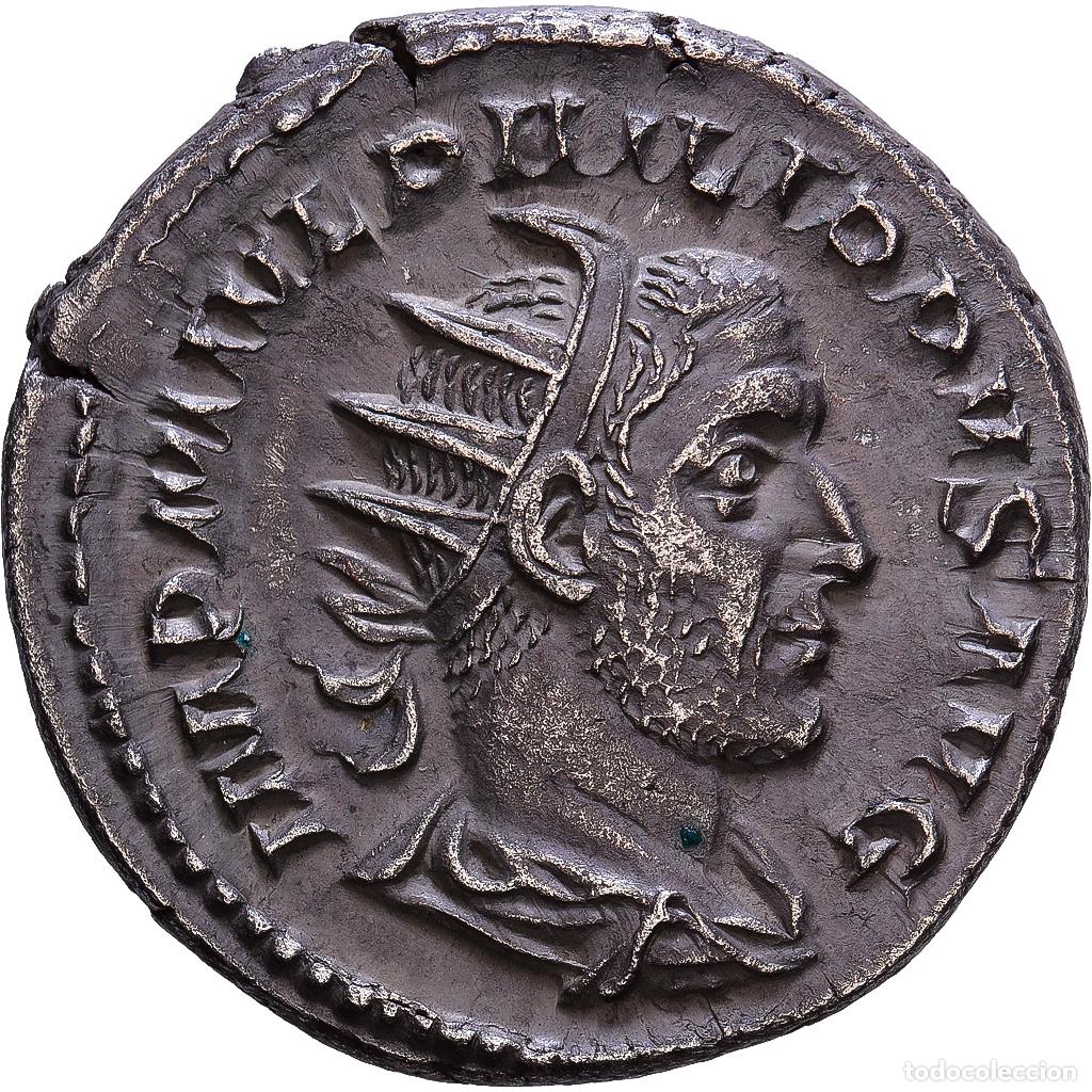 Monedas Imperio romano: [#1547372] Roman Empire, Philip I, Antoninianus, 245, Rome, Plata, MBC+, Cohen:120, RIC:2b