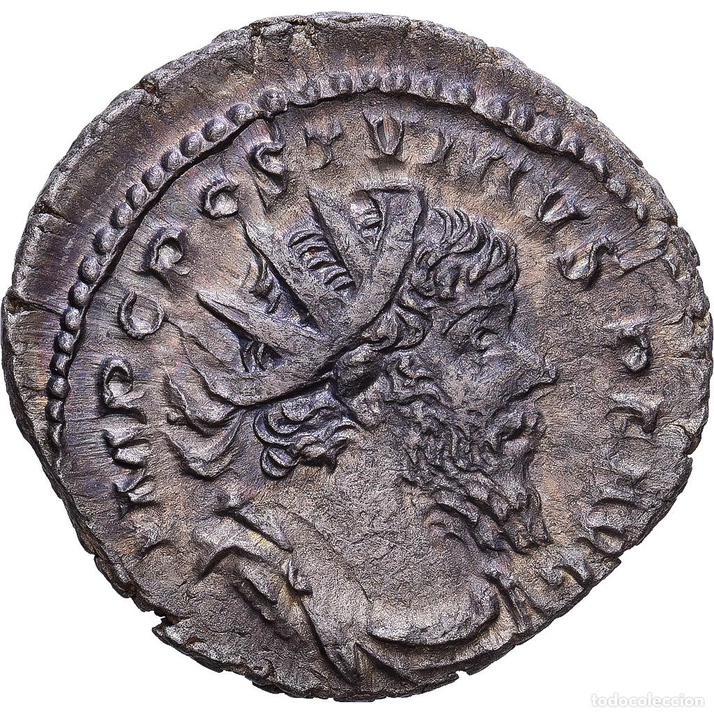 Monedas Imperio romano: [#1547361] Roman Empire, Postumus, Antoninianus, 260-269, Trier or Cologne, Plata, MBC+