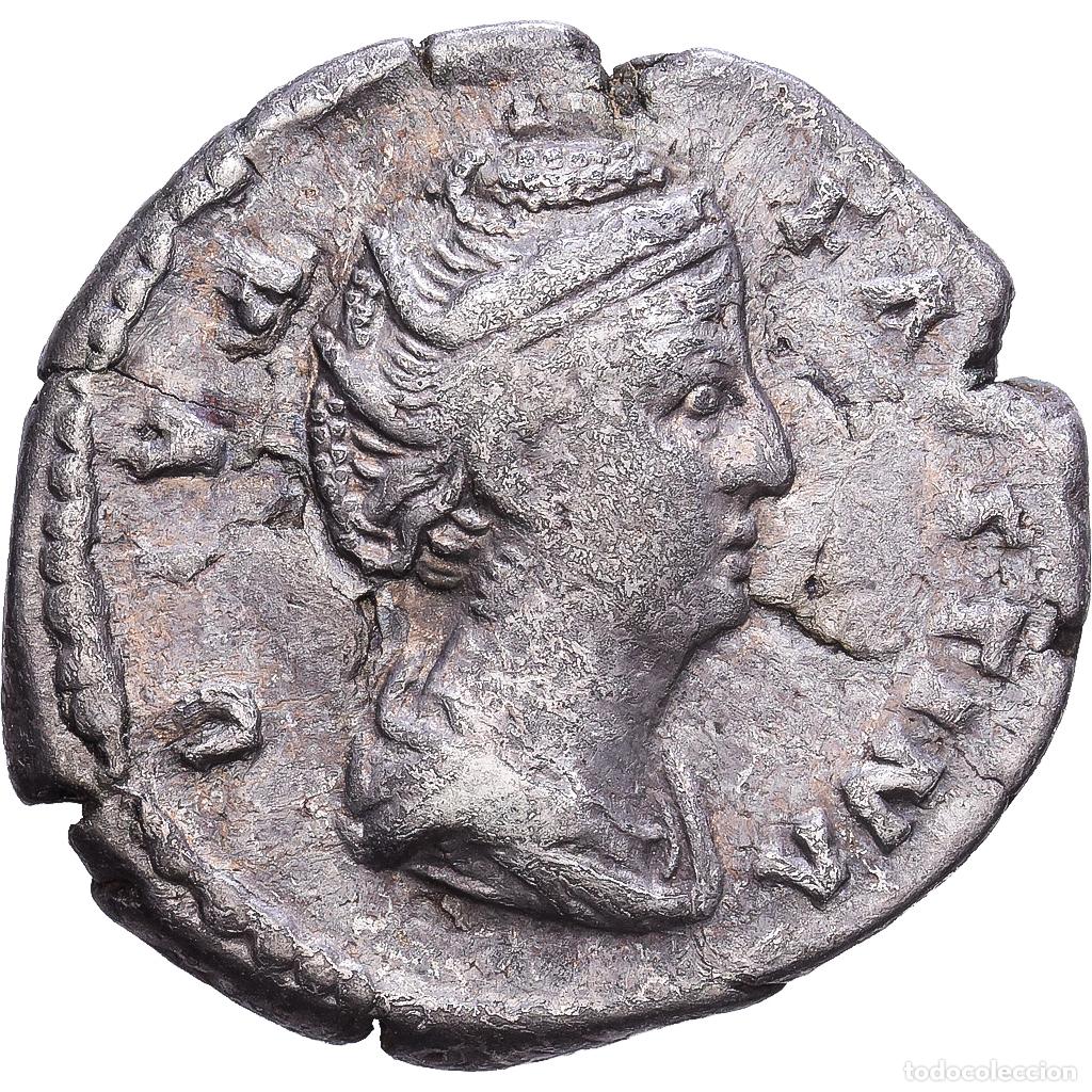 Monedas Imperio romano: [#1203376] Roman Empire, Diva Faustina I, Denarius, 150, Rome, Plata, BC+
