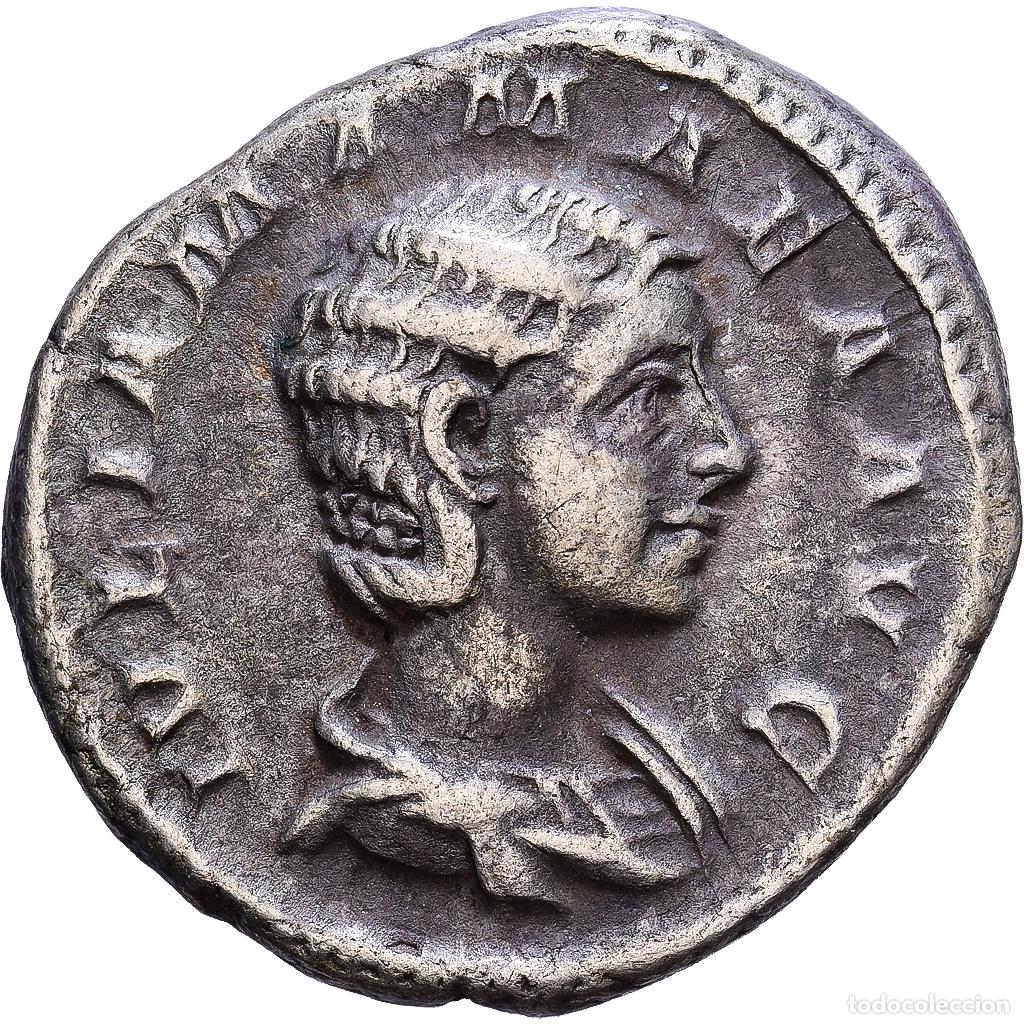 Monedas Imperio romano: [#1547301] Roman Empire, Julia Mamaea, Denarius, 225-235, Rome, Plata, MBC, RIC:343