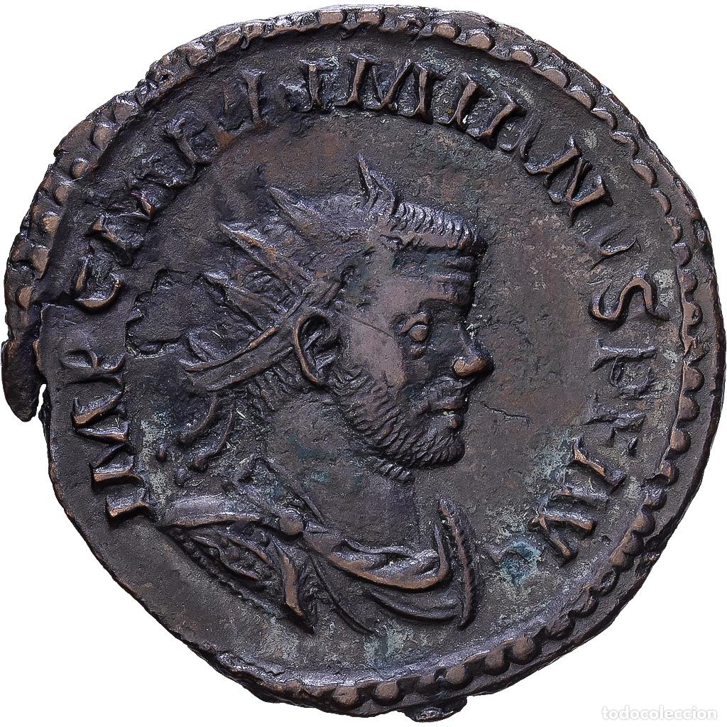 Monedas Imperio romano: [#1547275] Roman Empire, Maximianus, Antoninianus, 289, Lyon - Lugdunum, Plata, MBC