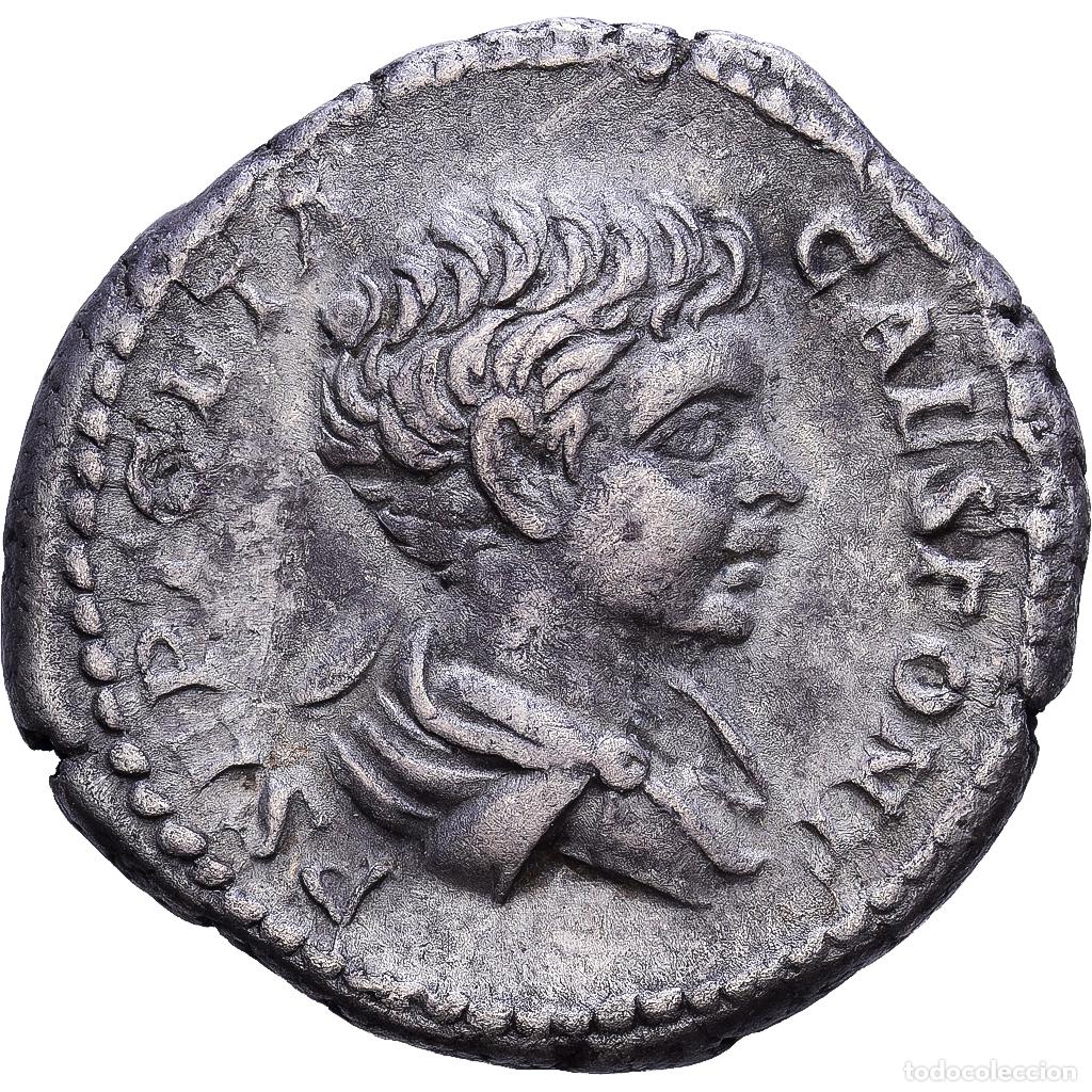 Monedas Imperio romano: [#1547333] Roman Empire, Geta, Denarius, 200-202, Rome, Plata, MBC, Cohen:157, RIC:18