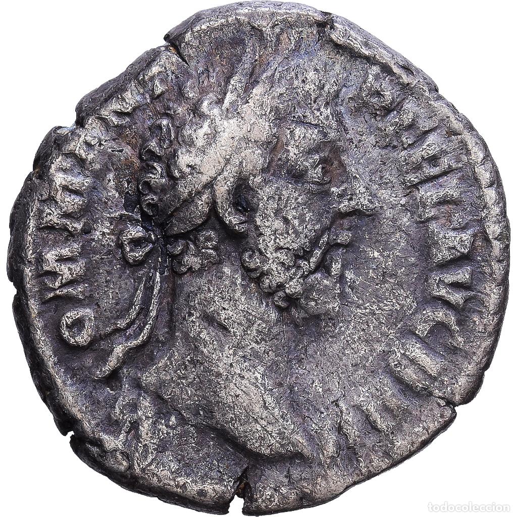 Monedas Imperio romano: [#1203373] Roman Empire, Commodus, Denarius, 186, Rome, Plata, BC+