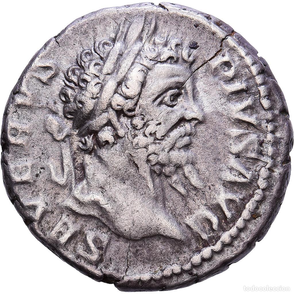 Monedas Imperio romano: [#1547356] Roman Empire, Septimius Severus, Denarius, 202-210, Rome, Plata, MBC, RIC:278a