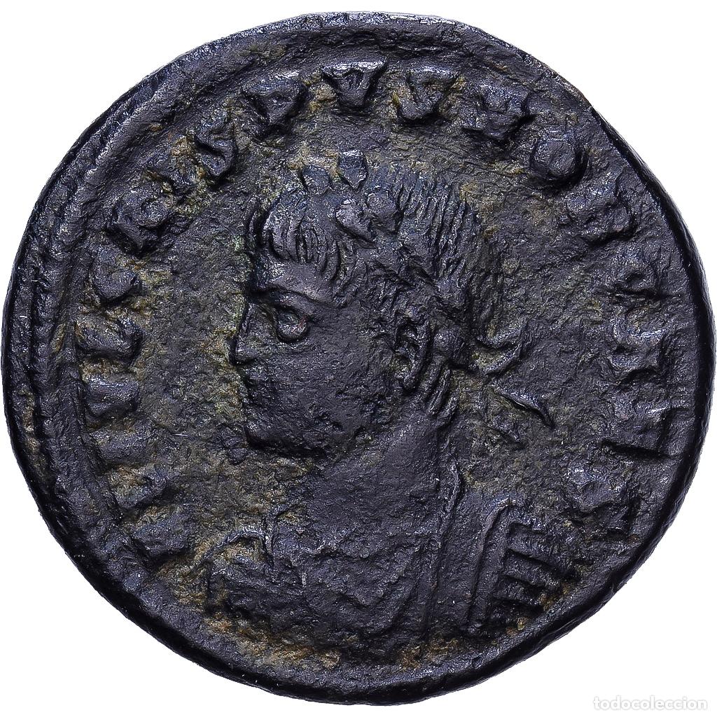 Monedas Imperio romano: [#1547267] Roman Empire, Crispus, Nummus, 324-325, Kyzikos, Bronce, MBC, RIC:25