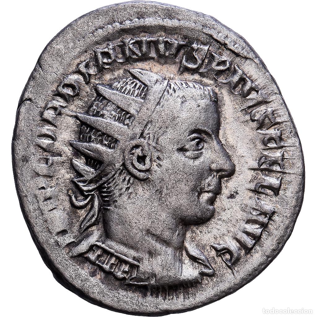 Monedas Imperio romano: [#1547364] Roman Empire, Gordian III, Antoninianus, 242-244, Antioch, Plata, MBC, RIC:216