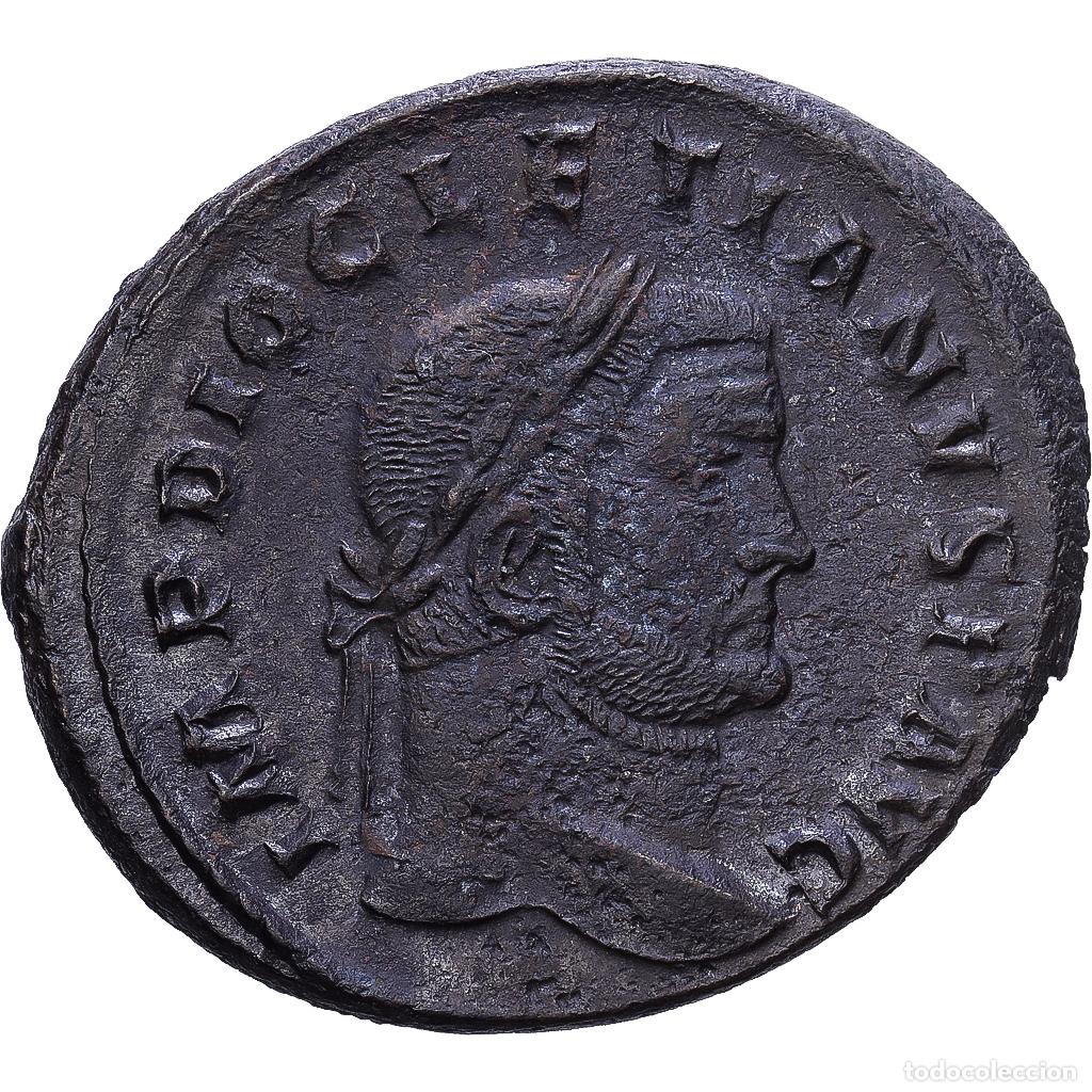 Monedas Imperio romano: [#1547173] Roman Empire, Diocletian, Follis, 298-299, Trier, Bronce, MBC+, RIC:291a