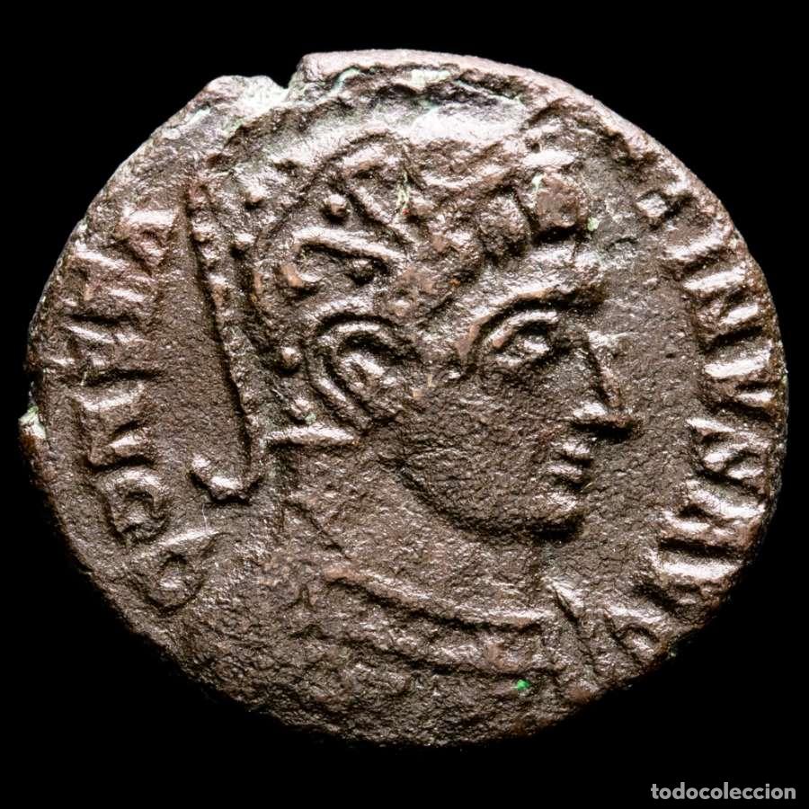 Monedas Imperio romano: Constantino I (307-337 dC.) Follis. BEATA TRANQVILLITAS / PTR (4534)