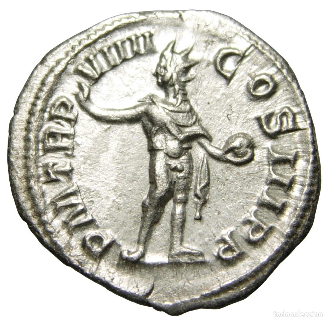 Monedas Imperio romano: Alejandro Severo (222-235 dC) AR Denario, Sol - Foto 3