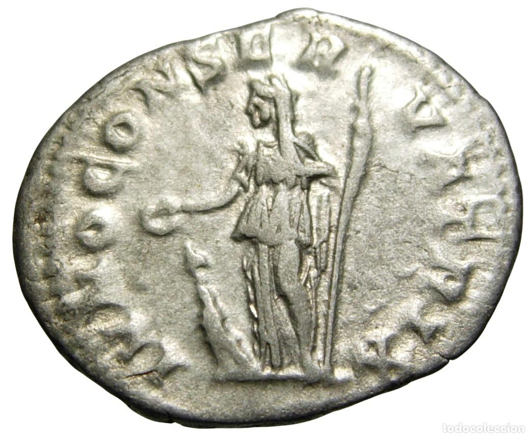 Monedas Imperio romano: Julia Mamaea AR Denarius (222 dC) Juno - Foto 2