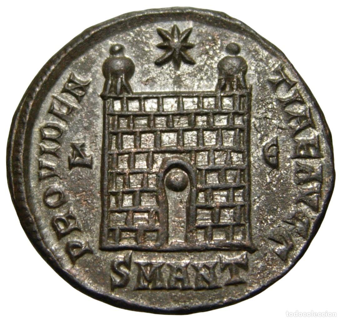Monedas Imperio romano: Constantino I &AElig;3 Centenionalis (326-327 dC) - Foto 3