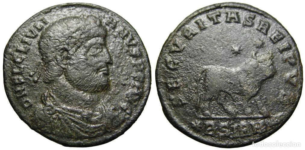 Monedas Imperio romano: Juliano II el Ap&oacute;stata (360-363 dC) Doble Maiorina 28 mm Toro