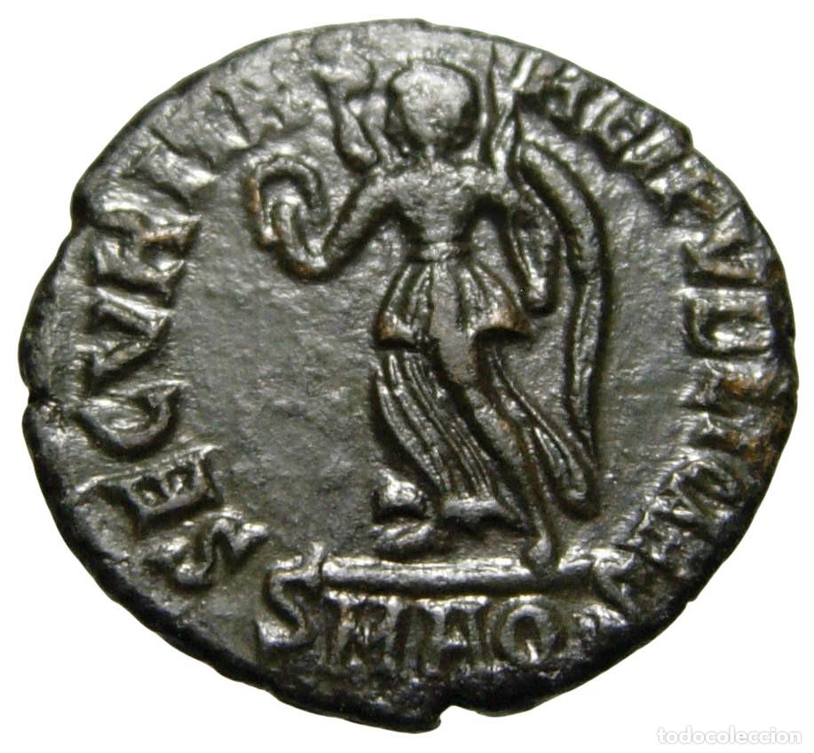 Monedas Imperio romano: Valens &AElig;3 Centenionalis (364-367 dC) - Foto 2