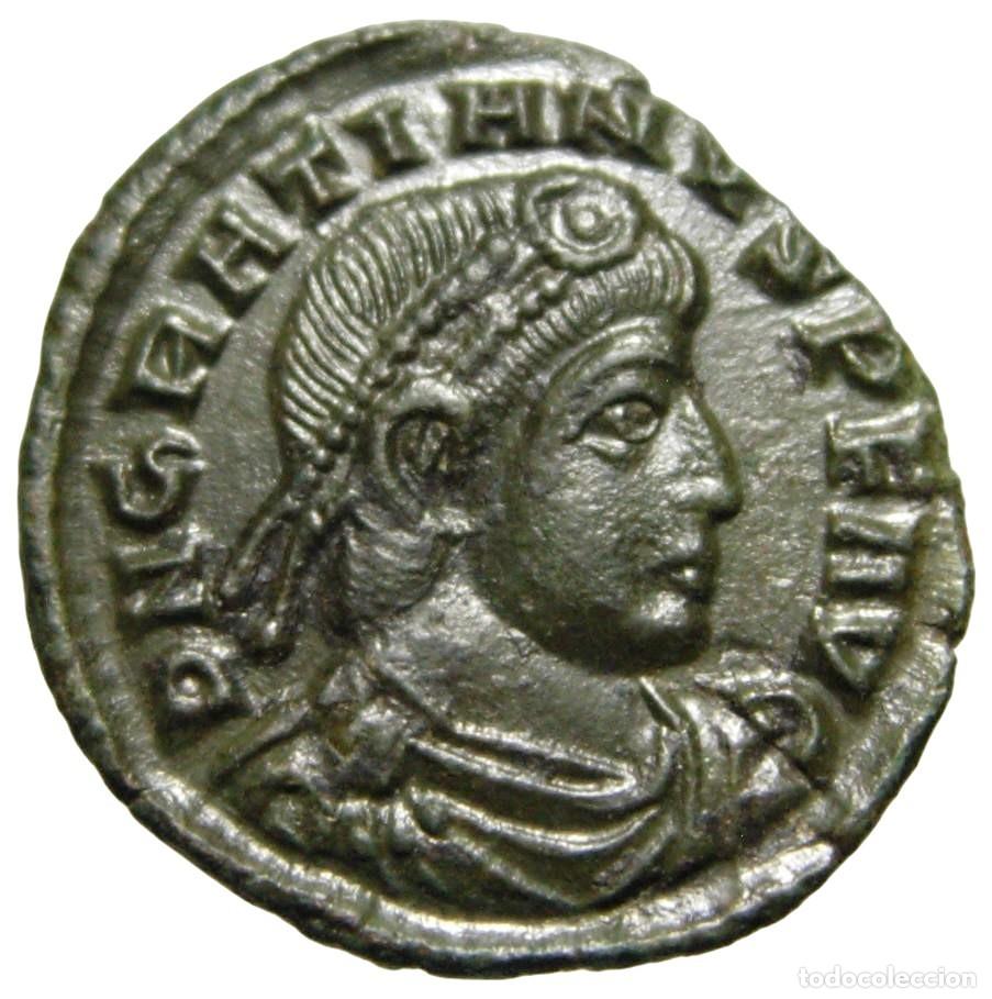 Monedas Imperio romano: Graciano &AElig;3 Centenionalis (367-375 dC)