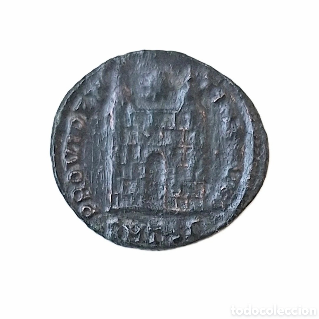 Monedas Imperio romano: Imperio Romano. Follis. Constanino I El Grande. SMT Ticinium (Pavia)