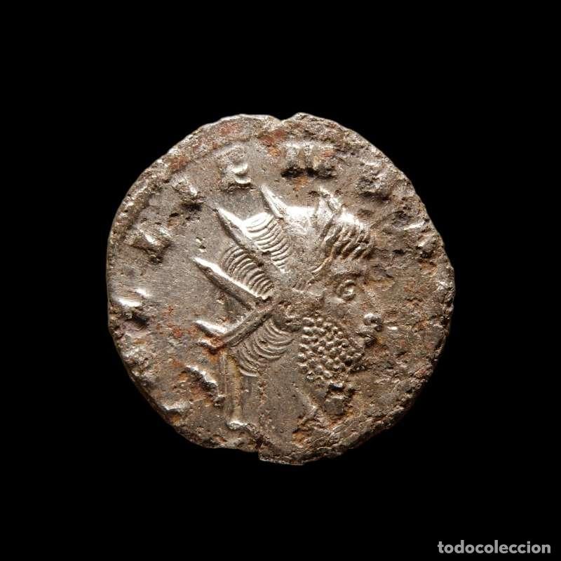 Monedas Imperio romano: Gallieno. Antoniniano plateado. Roma. ABVNDANTIA AVG - B.