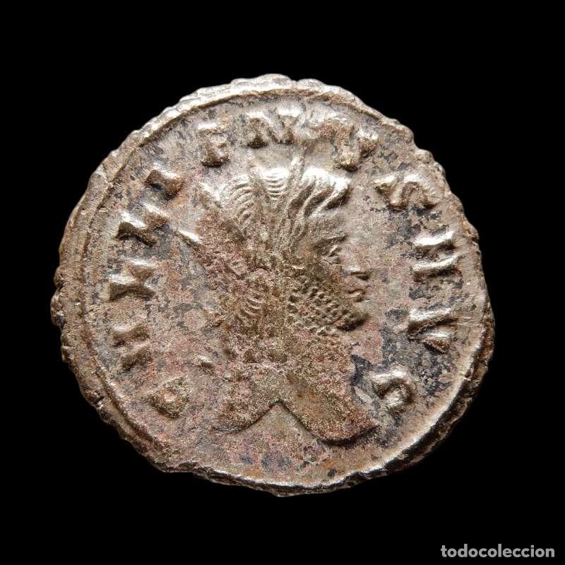 Monedas Imperio romano: Gallieno. Antoniniano plateado. Roma. ABVNDANTIA AVG - B.