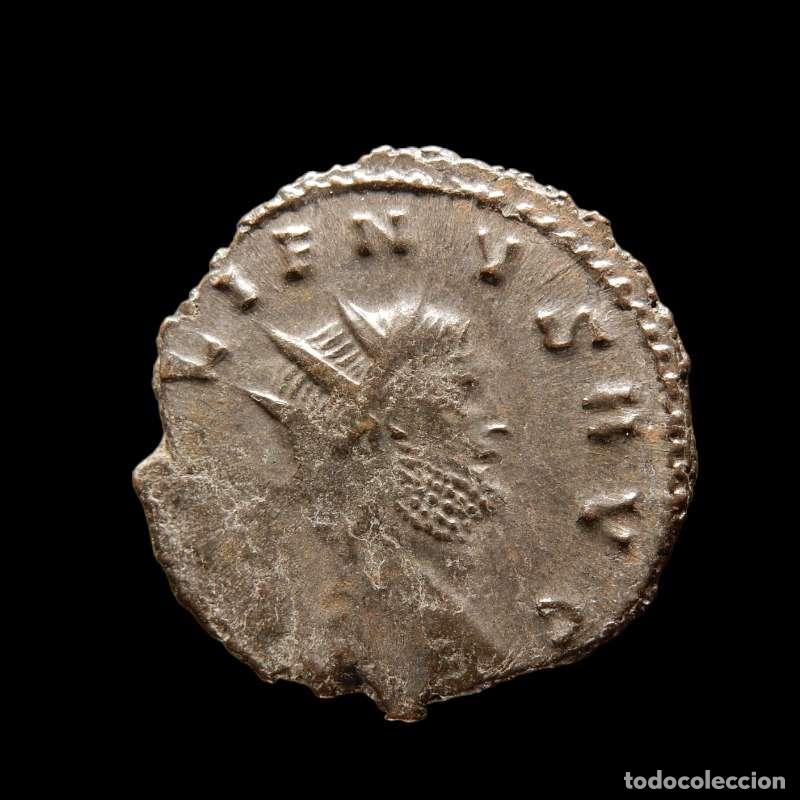 Monedas Imperio romano: Gallienus, antoninianus. Roma. IOVI CONSERVAT - N Jupiter