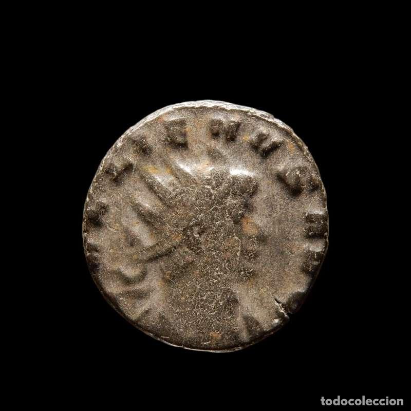 Monedas Imperio romano: Galieno (253-268 d.C.). Antoniniano, LAETITIA AVG. Milan.