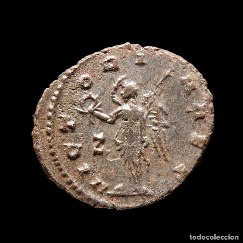 Monedas Imperio romano: Galieno, 253-268 d.C. antoniniano, Roma. VICTORIA AET - Z