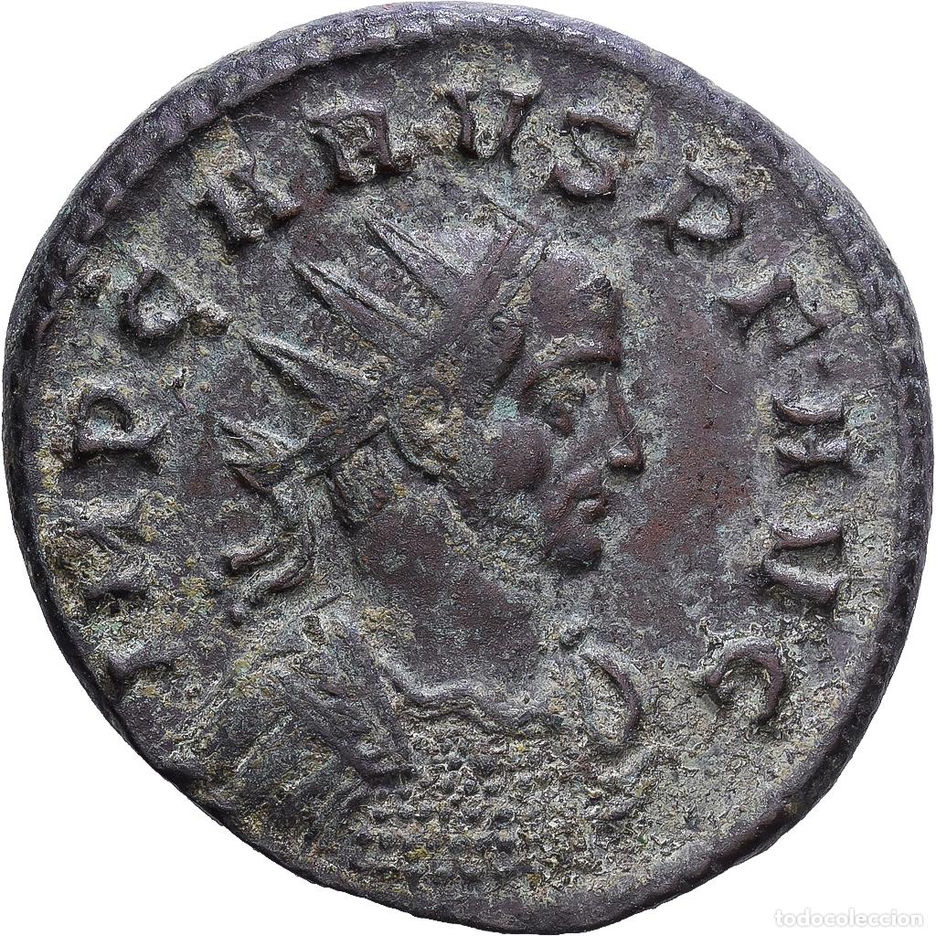 Monedas Imperio romano: [#1203386] Roman Empire, Carus, Aurelianus, 283, Ticinum, Vell&oacute;n, MBC+