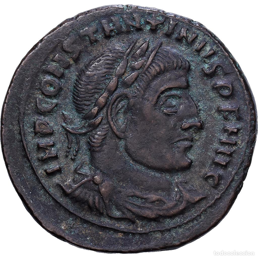 Monedas Imperio romano: [#1547176] Roman Empire, Constantine I, Nummus, 317, Aquileia, Bronce, MBC, RIC:4
