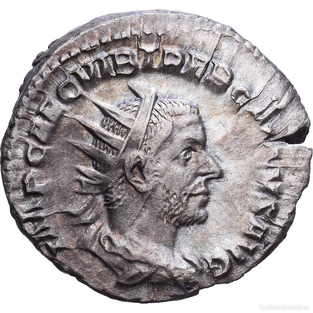 Monedas Imperio romano: [#1203393] Roman Empire, Trebonianus Gallus, Antoninianus, 252, Rome, Vell&oacute;n, MBC+