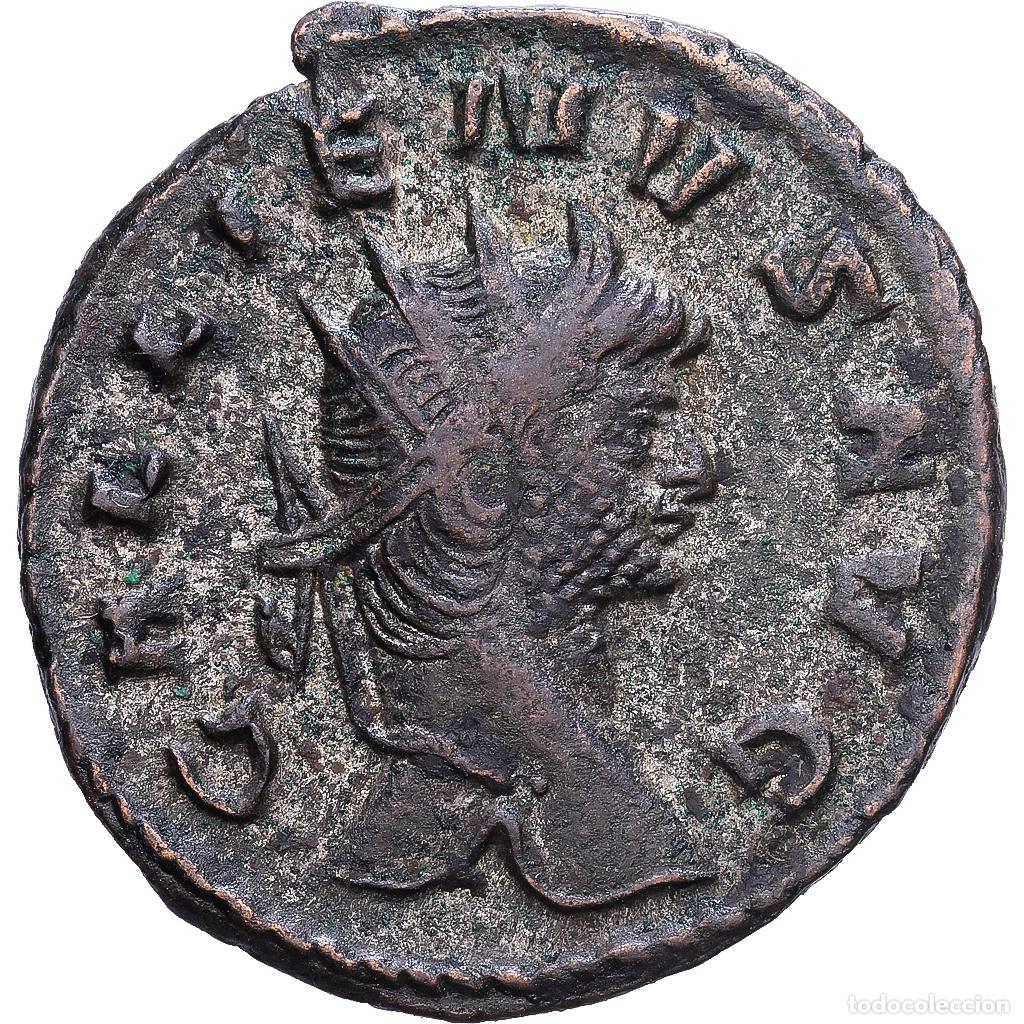 Monedas Imperio romano: [#1203405] Roman Empire, Gallienus, Antoninianus, 262, Rome, Vell&oacute;n, MBC