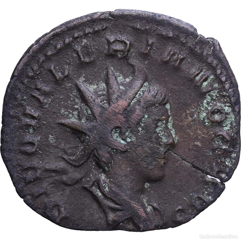 Monedas Imperio romano: [#1203406] Roman Empire, Valerian II, Antoninianus, 259-260, Trier, Vell&oacute;n, BC+