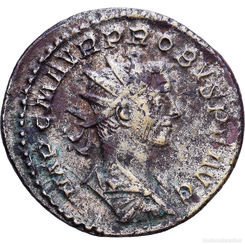 Roman Empire Coins: [#1547358] Roman Empire, Probus, Antoninianus, 276-282, Lugdunum, Plata, MBC, RIC:37
