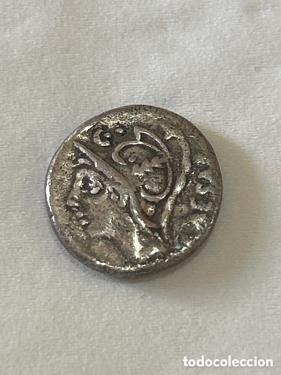 Monedas Imperio romano: DENARIO DE LA GENS POSTUMIA (81 A. C.)